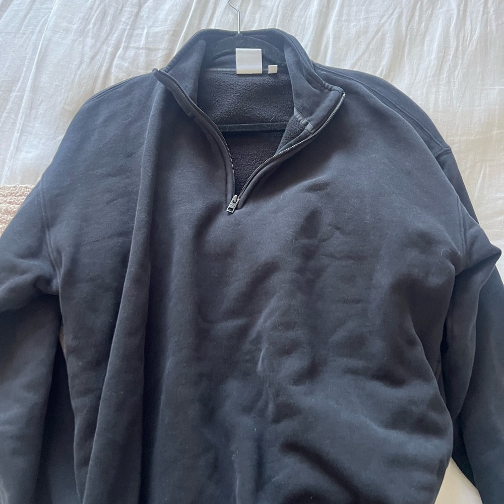 Aritzia half zip cozy fleece mega fit